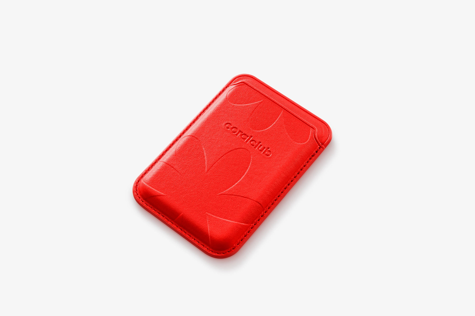 Magnetic Cardholder, Red